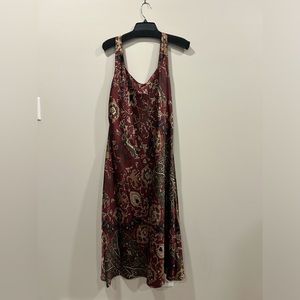 New with tags! Ralph Lauren satin midi dress